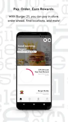 Burger 21 Patty Perks android App screenshot 3